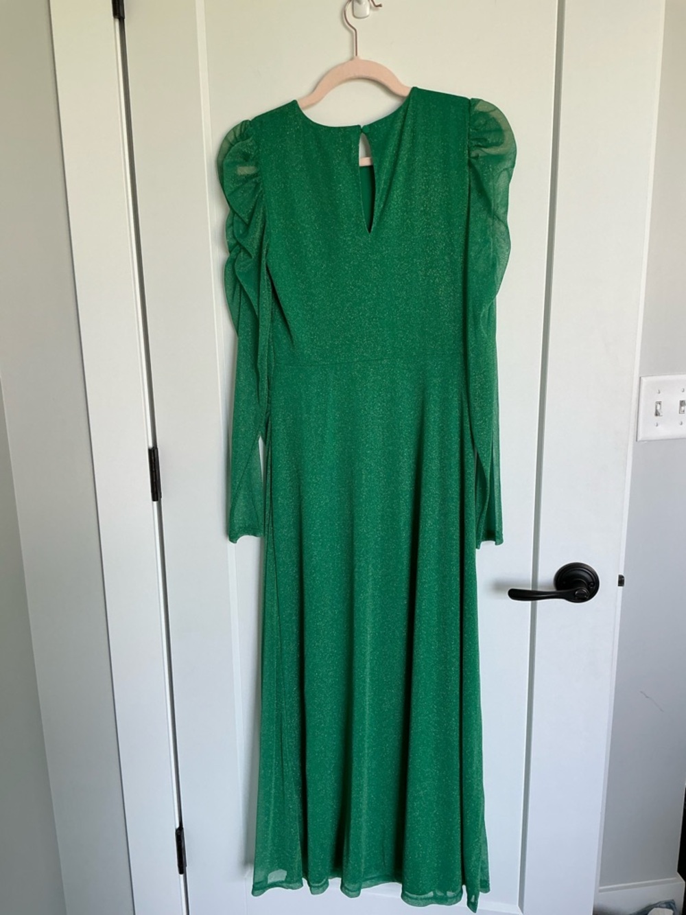 Lilly Pulitzer Emerald Green Long Sleeve Sheath Dress - Picture 3 of 4